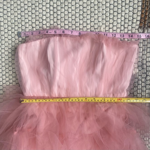 NWT Lovers and Friends Long Bobbit Gown in Blush Pink Size Small - Picture 10 of 12